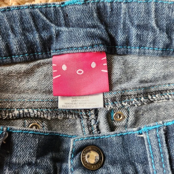 Hello Kitty Denim Ruffle Skirt - Picture 4 of 8